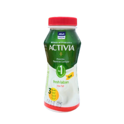 اكتيفيا لبن طازج قليل الدسم 180مل